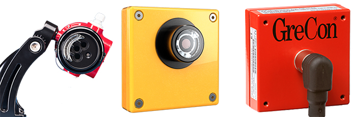 GRECON品牌的產品主要是：GRECON防火系統、GRECON掃描儀、測量系統、檢測系統、機器防火系統、火災報警系統、細霧滅火系統、火花滅火系統、火花探測器、光纖火花探測器、溫度探測器、火焰探測器、散射光煙霧探測器、光學掃描儀、X射線掃描儀。